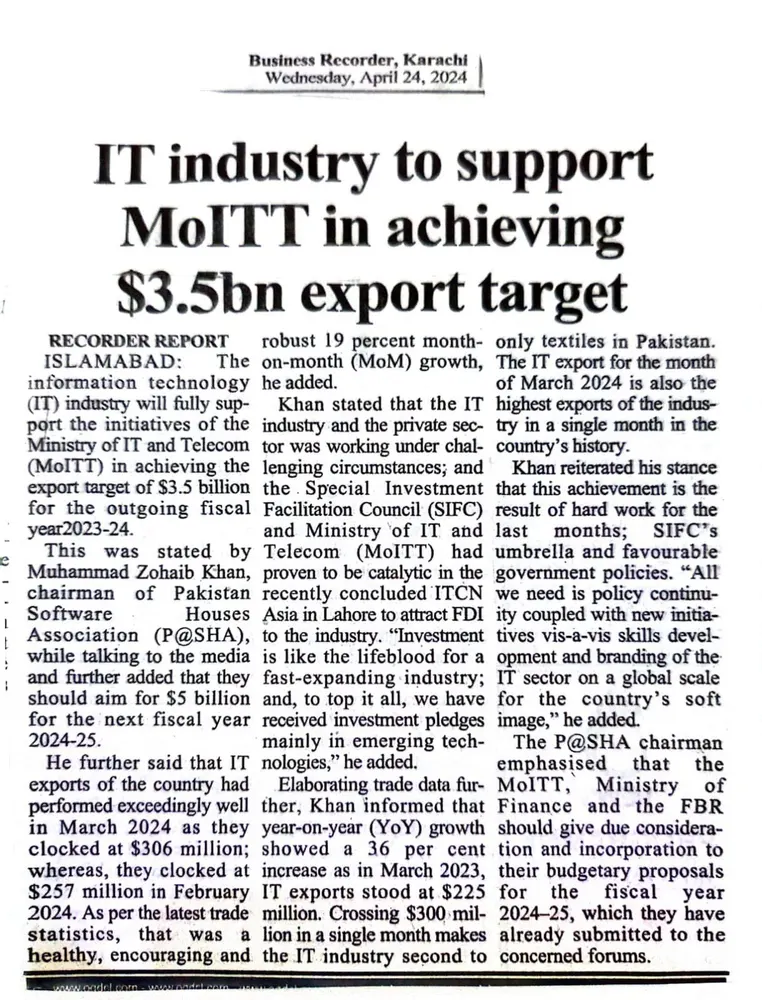 Press coverage clipping 9