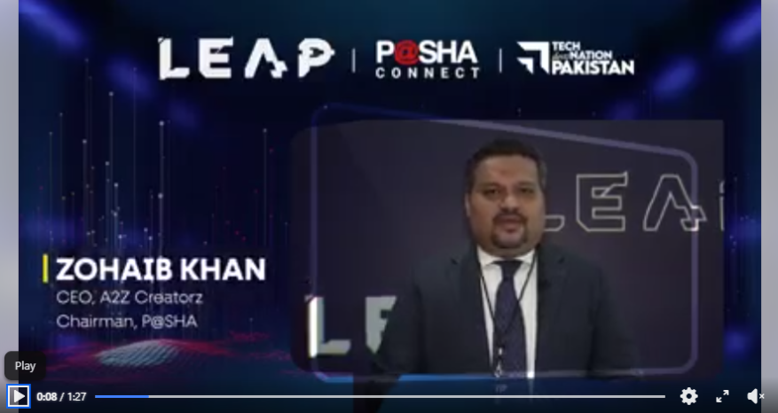 P@SHA Chairman Muhammad Zohaib Khan commended LEAP…