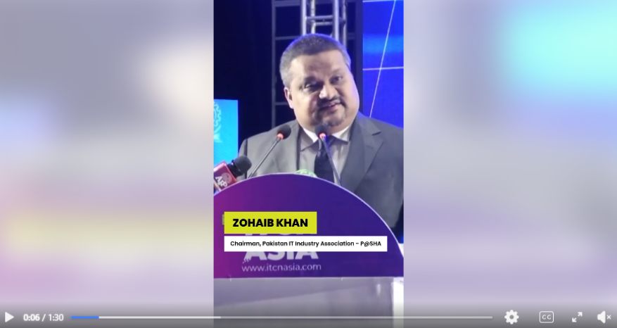 Zohaib Khan, Chairman of @pasha.org.pk, delivered…